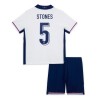 Maillot de Supporter Angleterre Stones Domicile Euro 2024 Pour Enfant